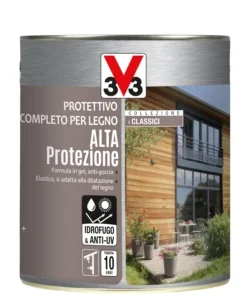 Di Tendenza Protettivo completo per legno alta protezione all' acqua, colore noce antico - 0,75 litri